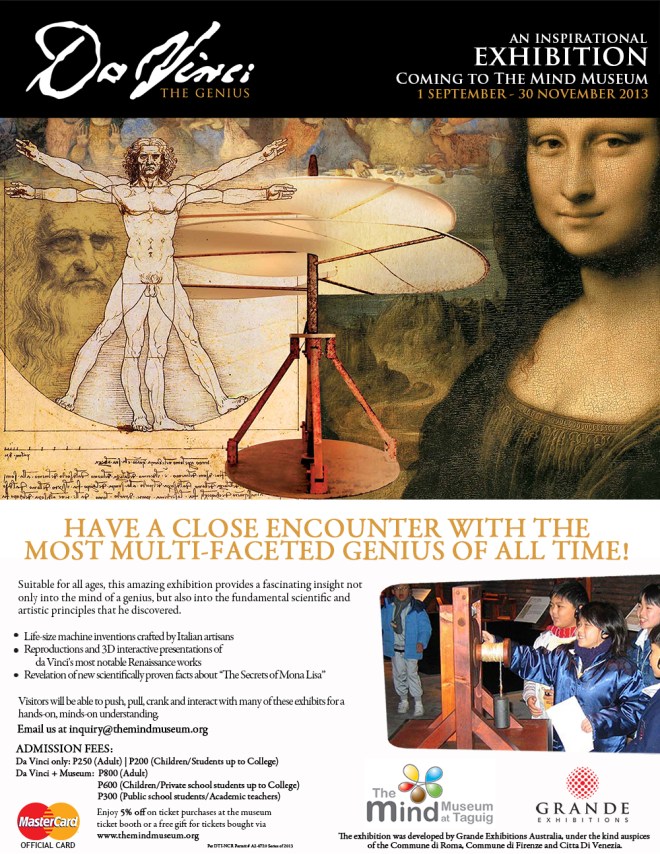 Da Vinci - The Genius Landing Page Poster