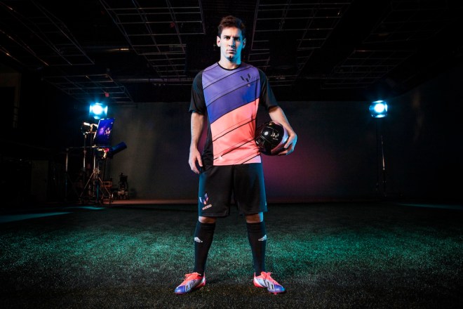 Lionel Messi in Barcelona for Adidas boot launch Produced by Iris Culture 16/5/13