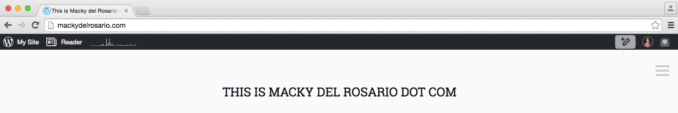 Macky del Rosario dot com