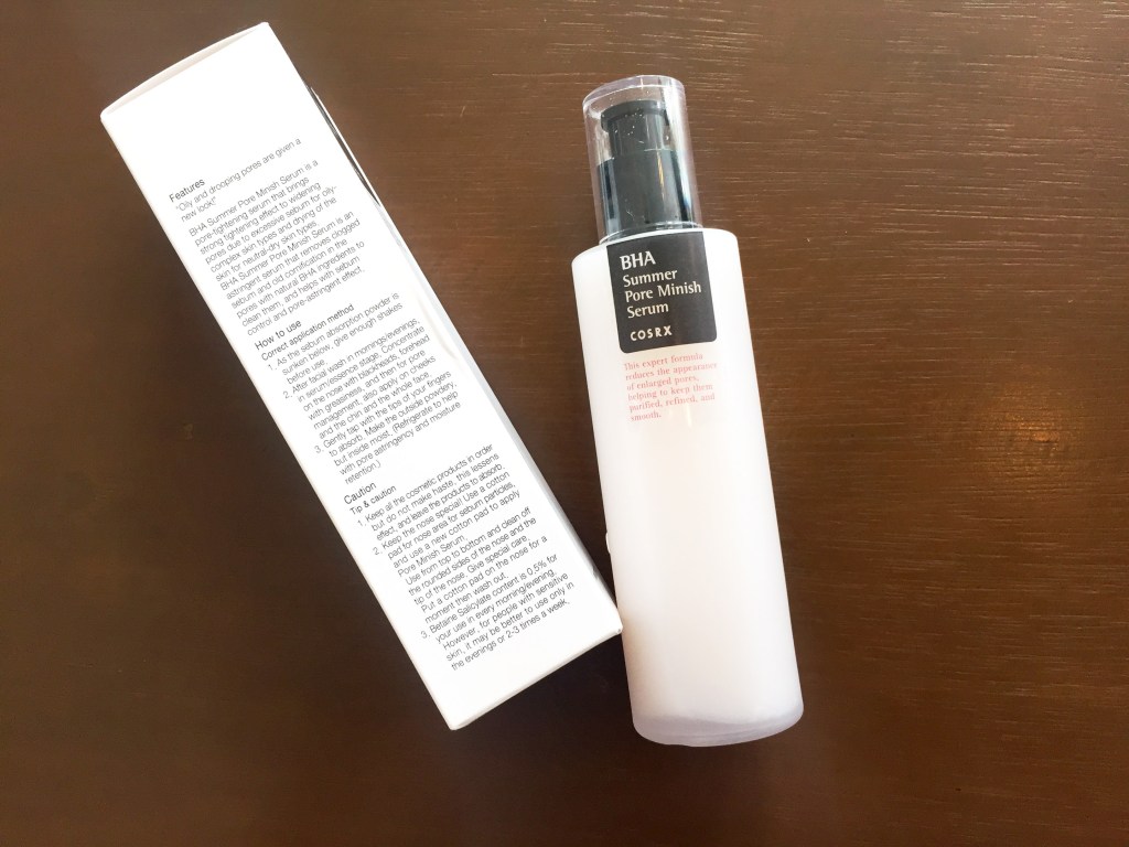 Review: COSRX BHA Summer Pore Minish&nbsp;Serum
