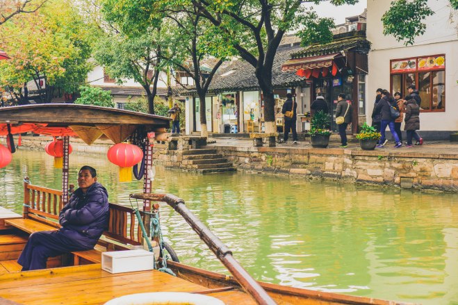 zhujiajiao shanghai china gondola